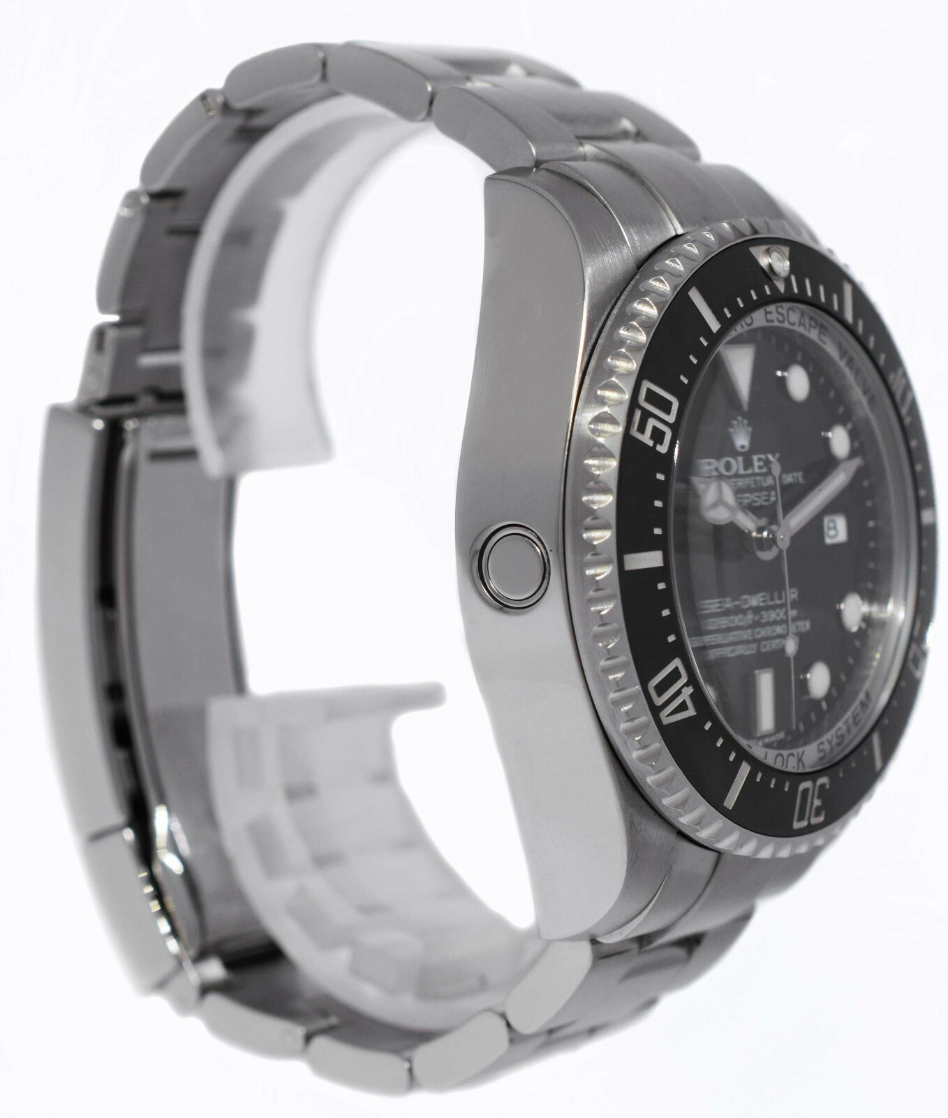 Rolex Sea-Dweller Deepsea Steel & Ceramic Black Mens 44mm Dive Watch V 116660