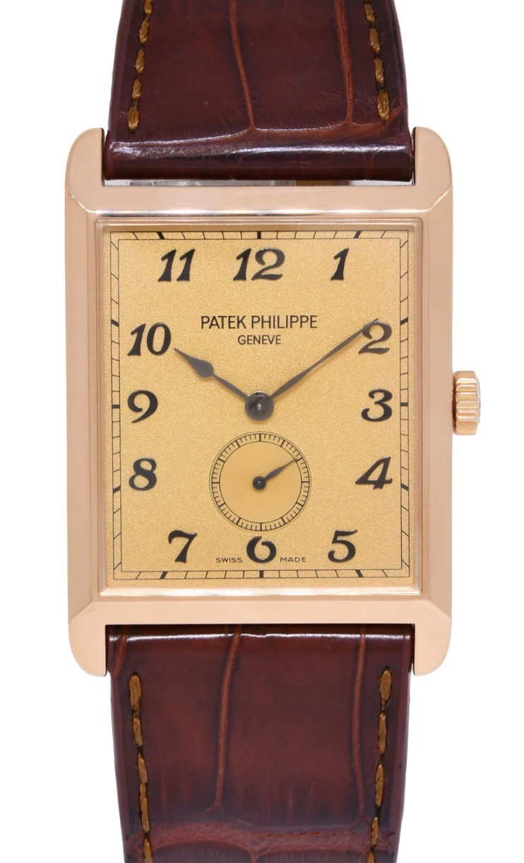 Patek Philippe 5109 Gondolo 18k Rose Gold Mens Manual Watch 5109R