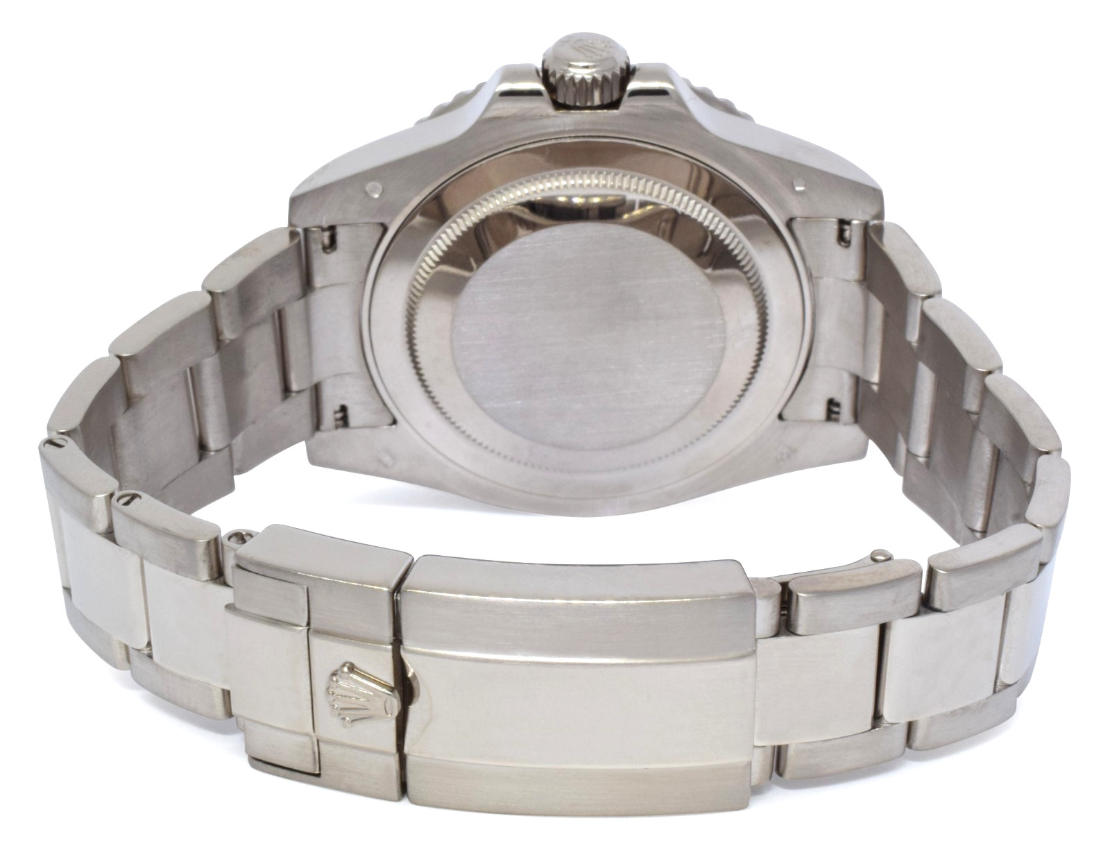 Rolex GMT-Master II 18k White Gold Ceramic "Pepsi" Watch B/P 116719