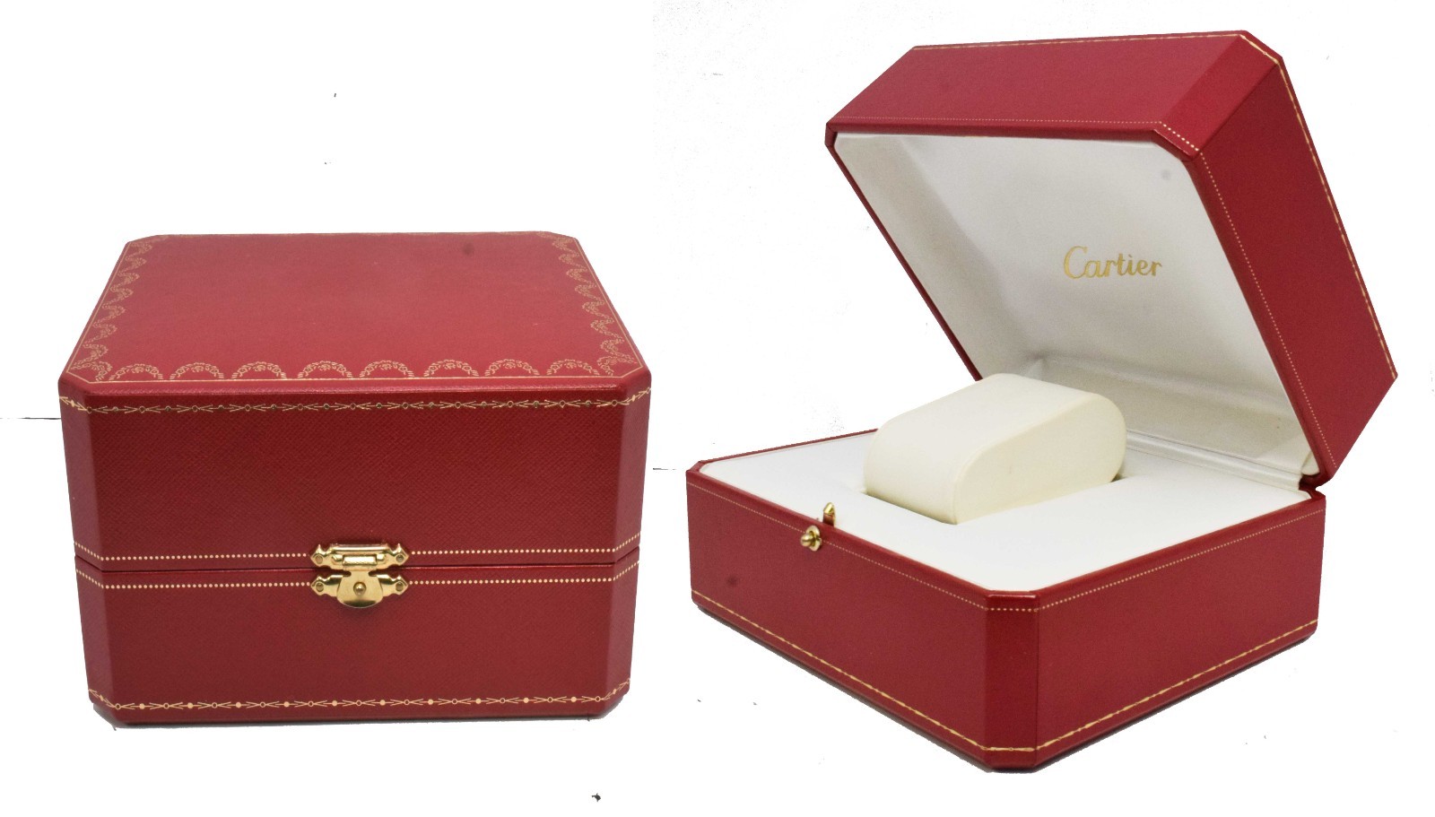 Cartier Ballon Bleu 36mm 18k Yellow Gold Diamond Bezel Watch +Box WE9004Z3 3002