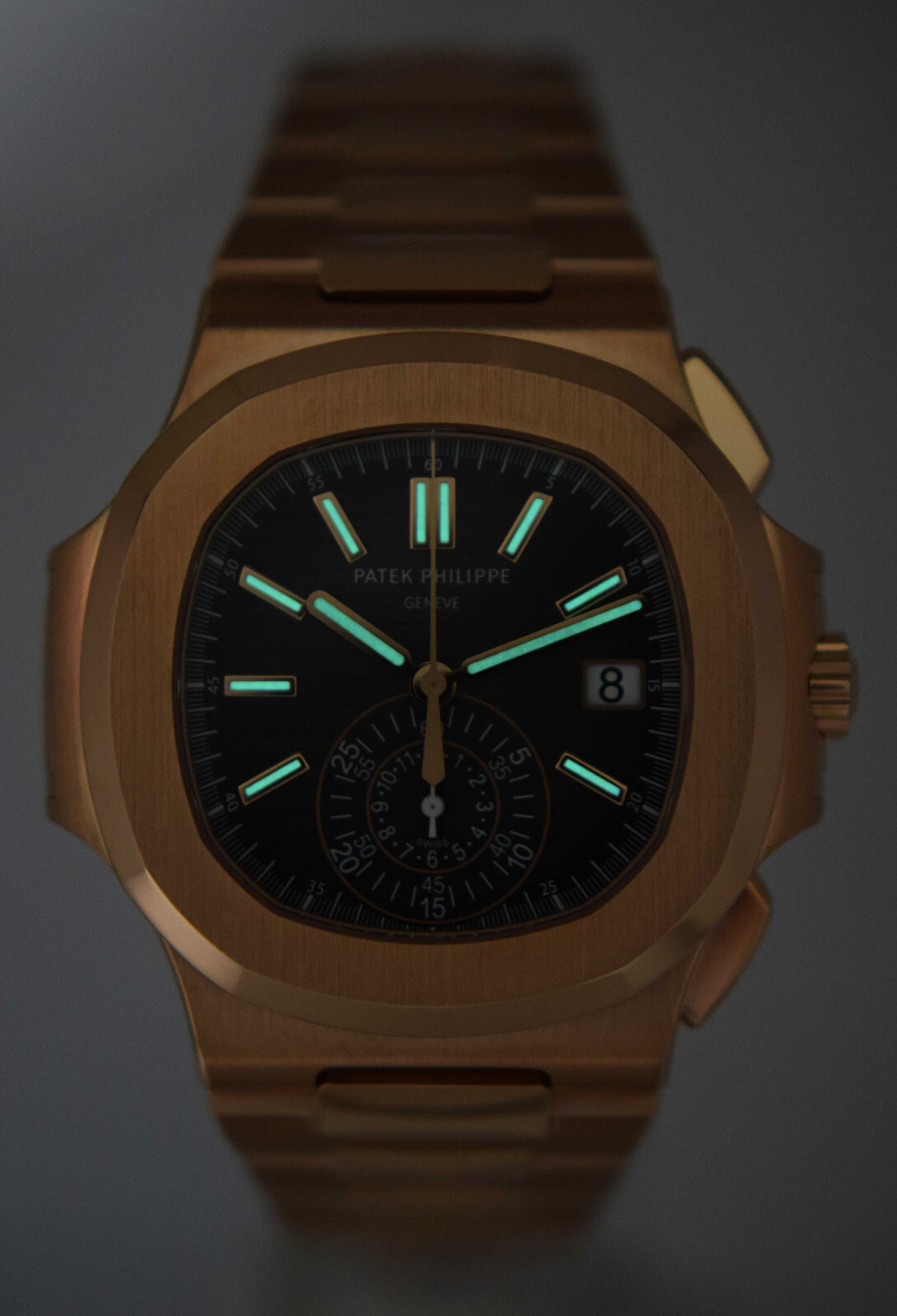 Patek Philippe Nautilus DISCONTINUED 18K Rose Gold Watch B/P NEW '23 5980/1R