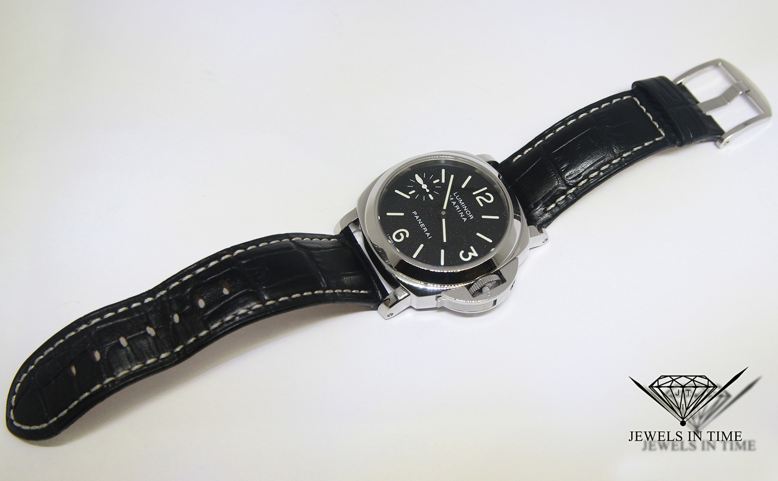 Panerai Luminor Marina PAM 111 Stainless Steel 44mm Mens Manual Watch PAM00111