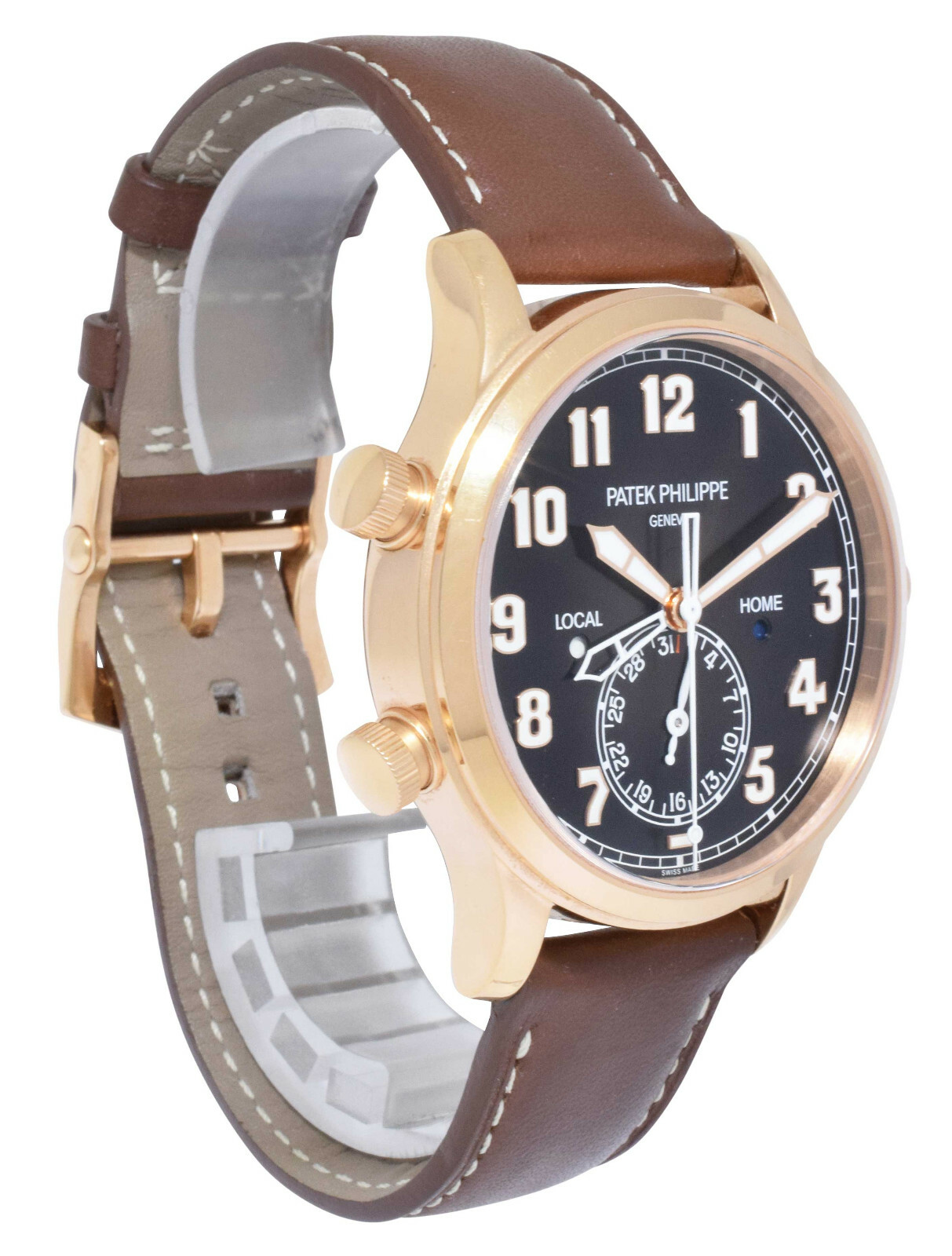 Patek Philippe 5524 Complications 18k Rose Gold Pilots Watch B/P '23 5524R