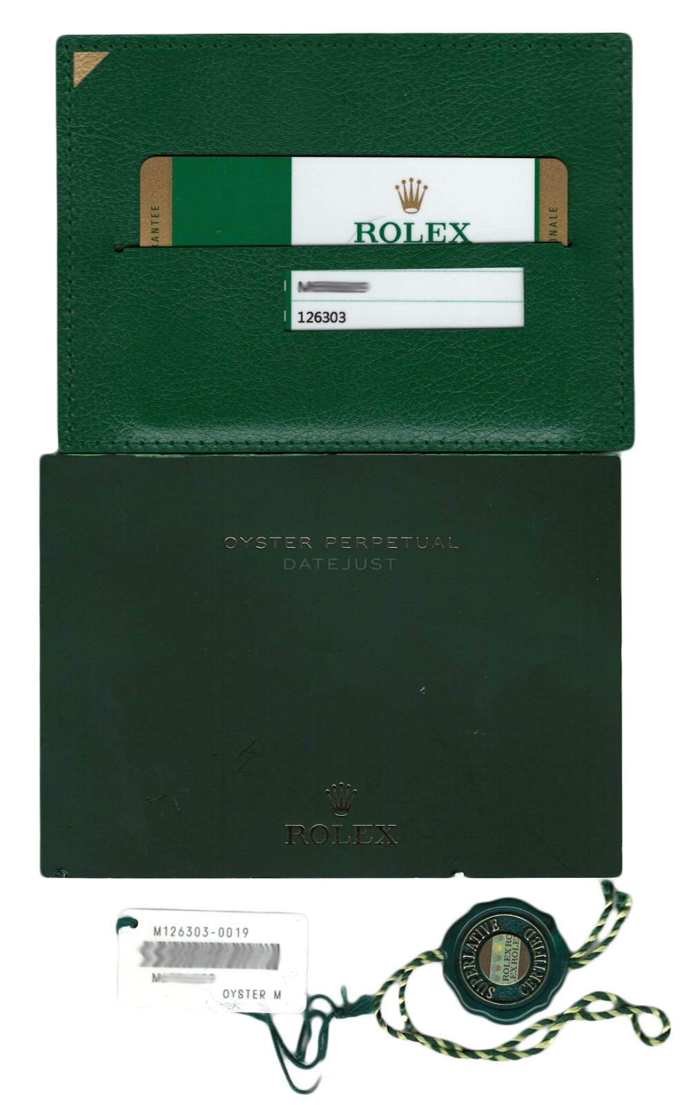 Rolex Datejust 41 18k Yellow Gold/Steel Wimbledon Watch +Papers '19 126303
