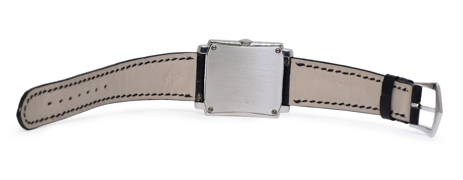 Patek Philippe 5024 Gondolo 18k White Gold Mens Manual Watch 5024G