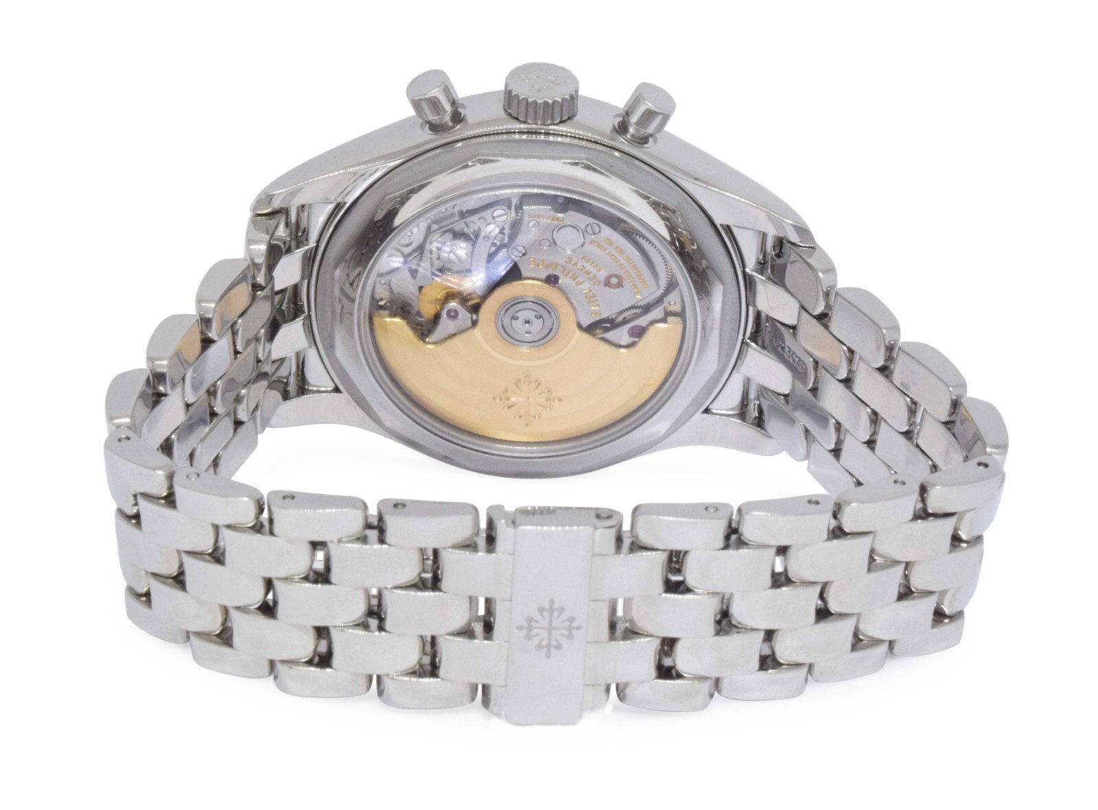 Patek Philippe 5960 Steel Annual Calendar Chronograph Watch Travel Box 5960/1A