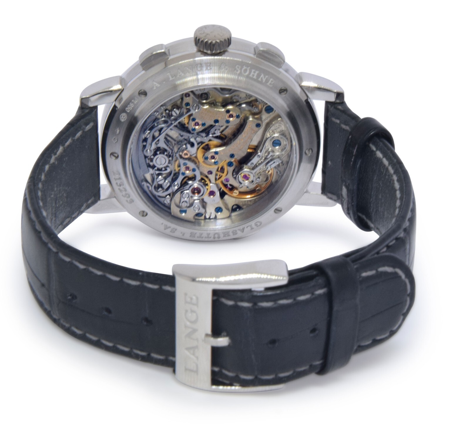 A. Lange & Sohne Datograph Flyback Chronograph Platinum 41mm Watch B/P 405.035