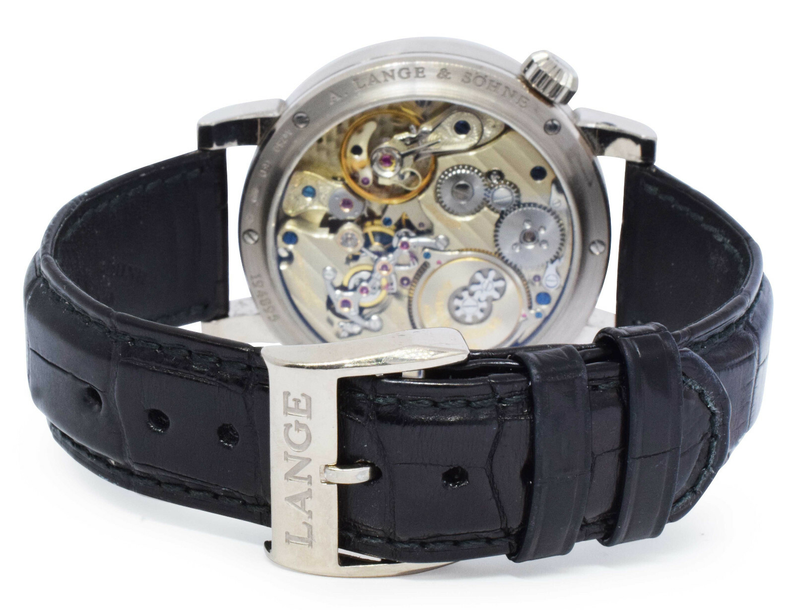 A. Lange & Sohne Lange Zeitwerk White Gold 41.9mm Watch Box/Papers 140.029