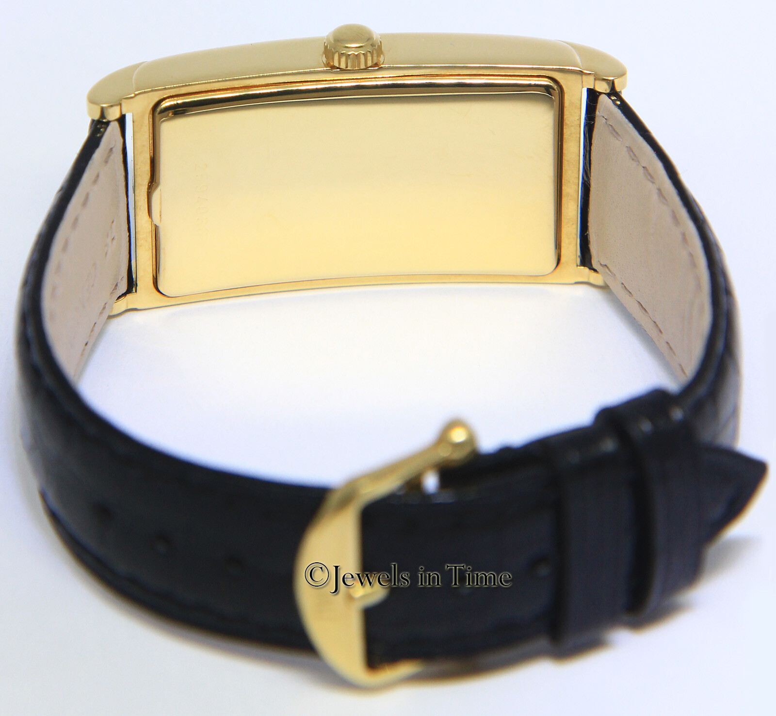 IWC Venezia 18k Yellow Gold White Dial Manual Wind Watch 2553