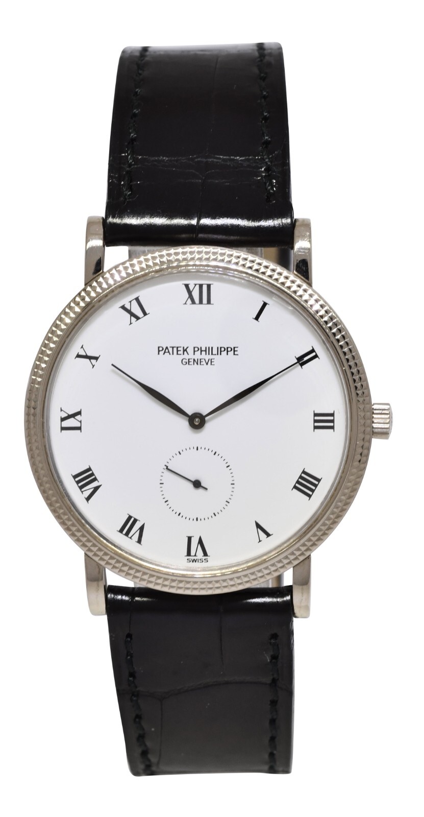 Patek Philippe Calatrava 3919 18k White Gold 33mm Manual Watch 3919G