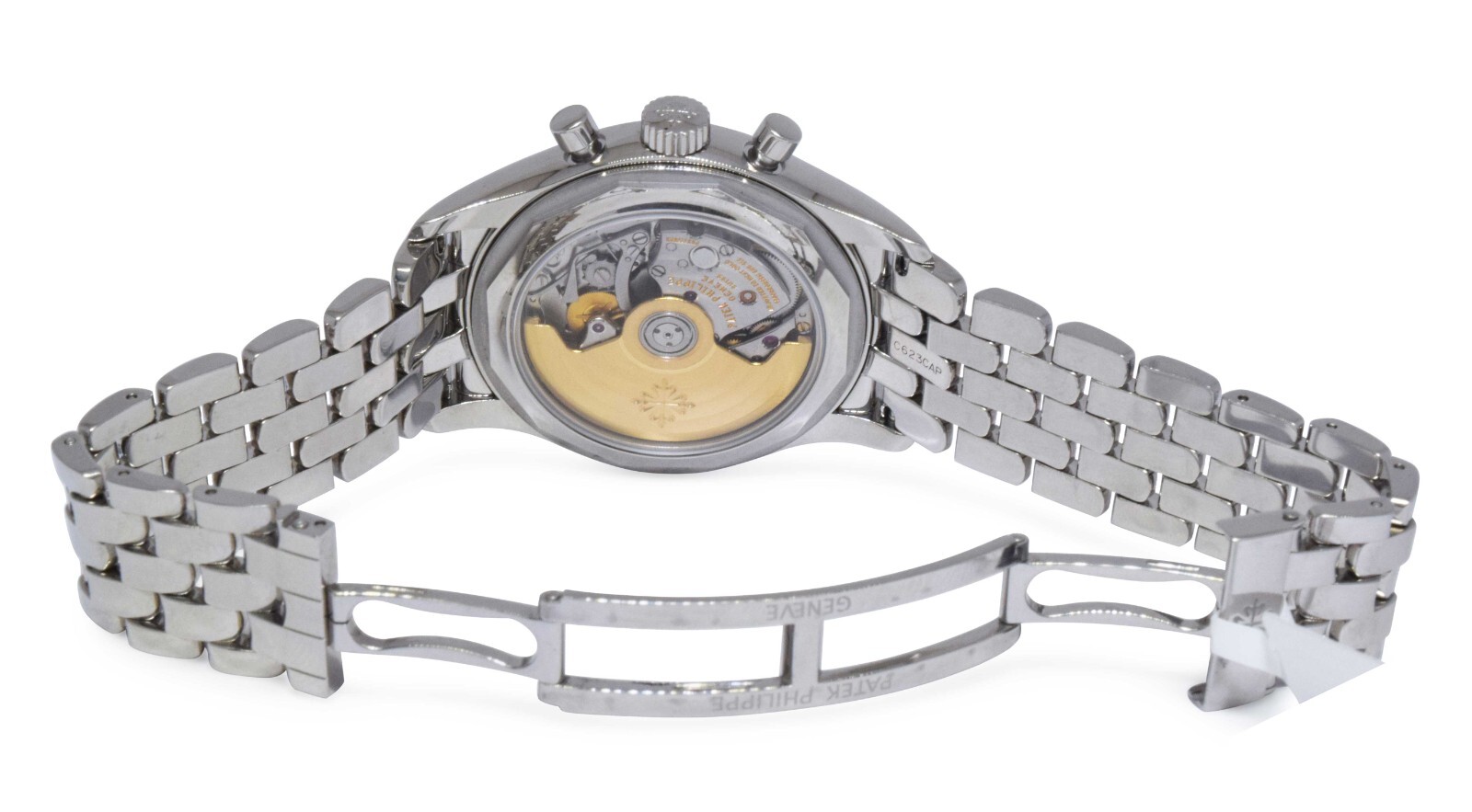 Patek Philippe 5960 Steel Annual Calendar Chronograph Watch Travel Box 5960/1A