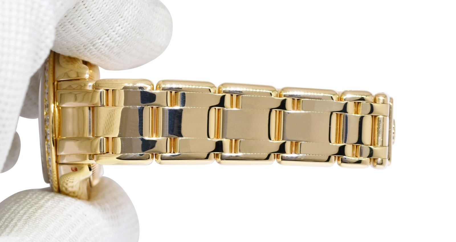 Rolex Datejust Pearlmaster 18k Yellow Gold MOP Diamond Ladies 29mm Watch P 80298