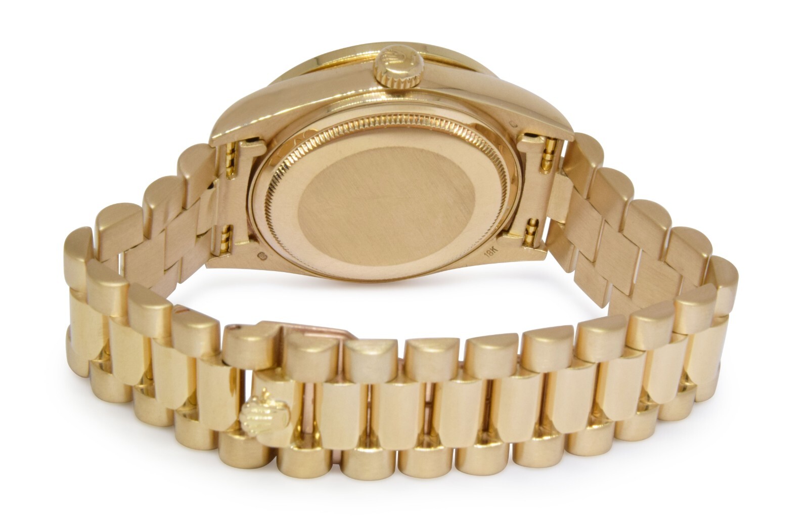 Rolex Day-Date President 18k Yellow Gold Diamond Dial/Bezel 36mm Watch '87 18038
