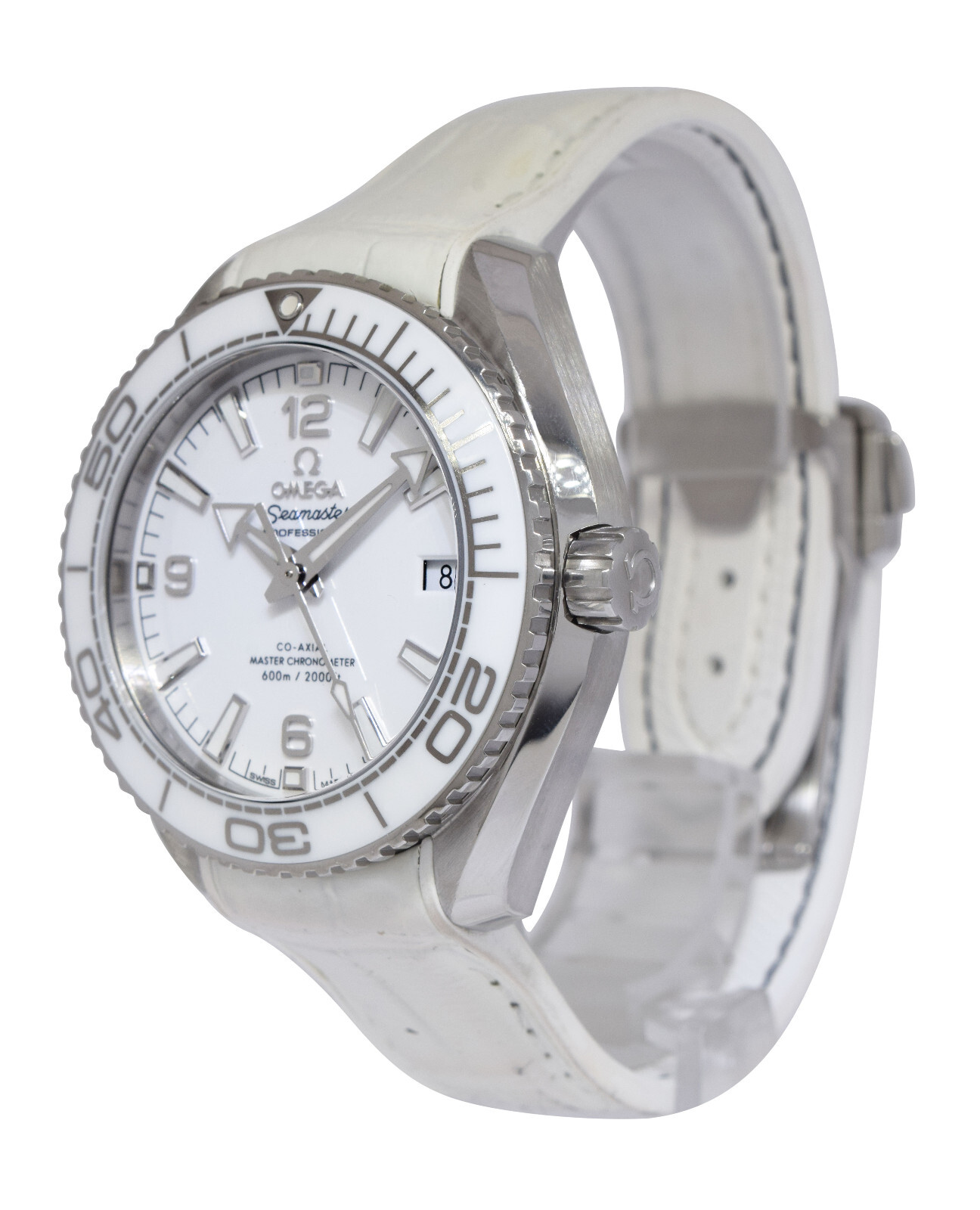 Omega Seamaster Planet Ocean 600M Steel White 37.5mm Watch 232.33.38.20.04.001 Omega Seamaster Planet Ocean 600M Steel White 37.5mm Watch 232.33.38.20.04.001