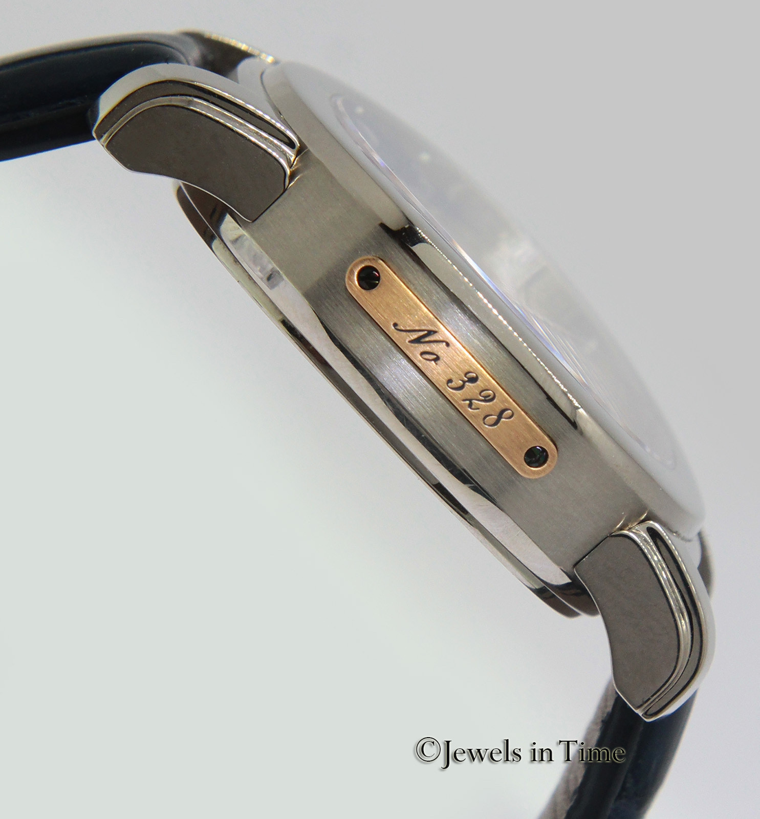 Ulysse Nardin 160th Anniversary 18k White Gold Mens Watch 1600-100 Box/Papers