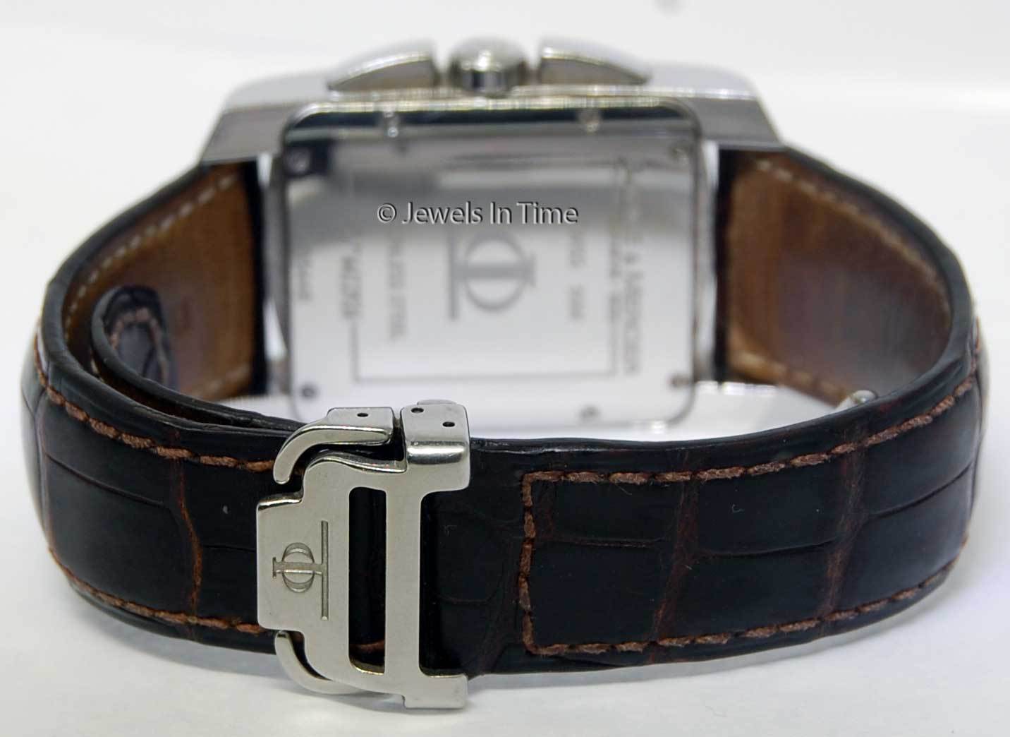 Baume & Mercier Milleis 8445 XL Chronograph Steel Watch Box & Papers