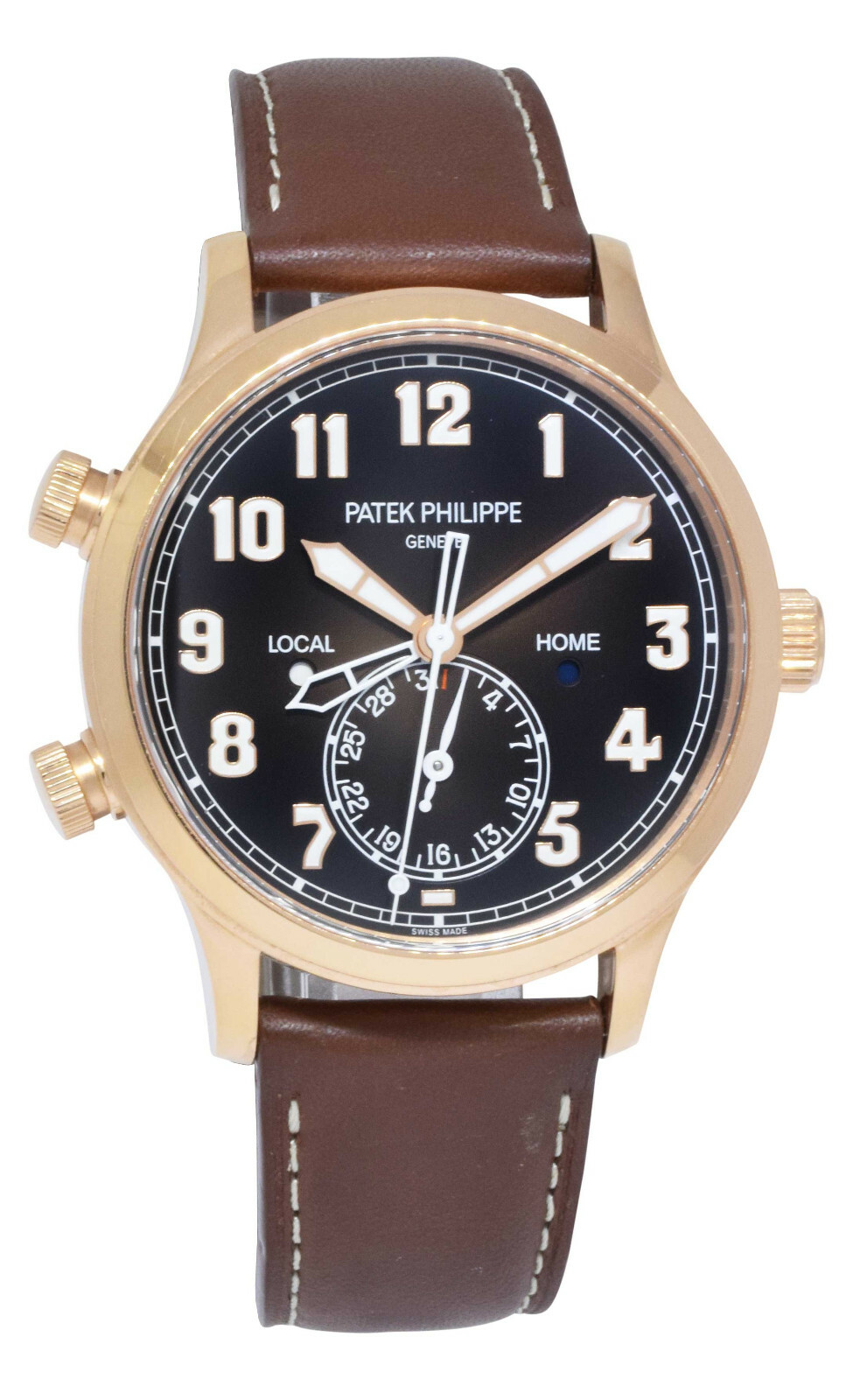 Patek Philippe 5524 Complications 18k Rose Gold Pilots Watch B/P '23 5524R