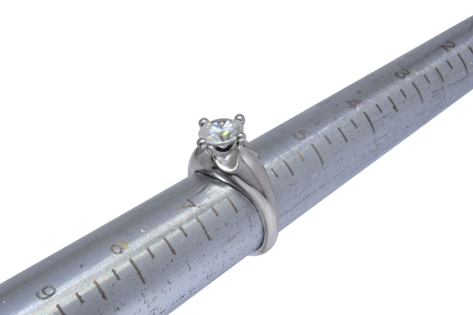 Bvlgari 1.62ct Round Brilliant Cut Diamond & Platinum Solitaire Ring Size 6 Bvlgari 1.62ct Round Brilliant Cut Diamond & Platinum Solitaire Ring Size 6
