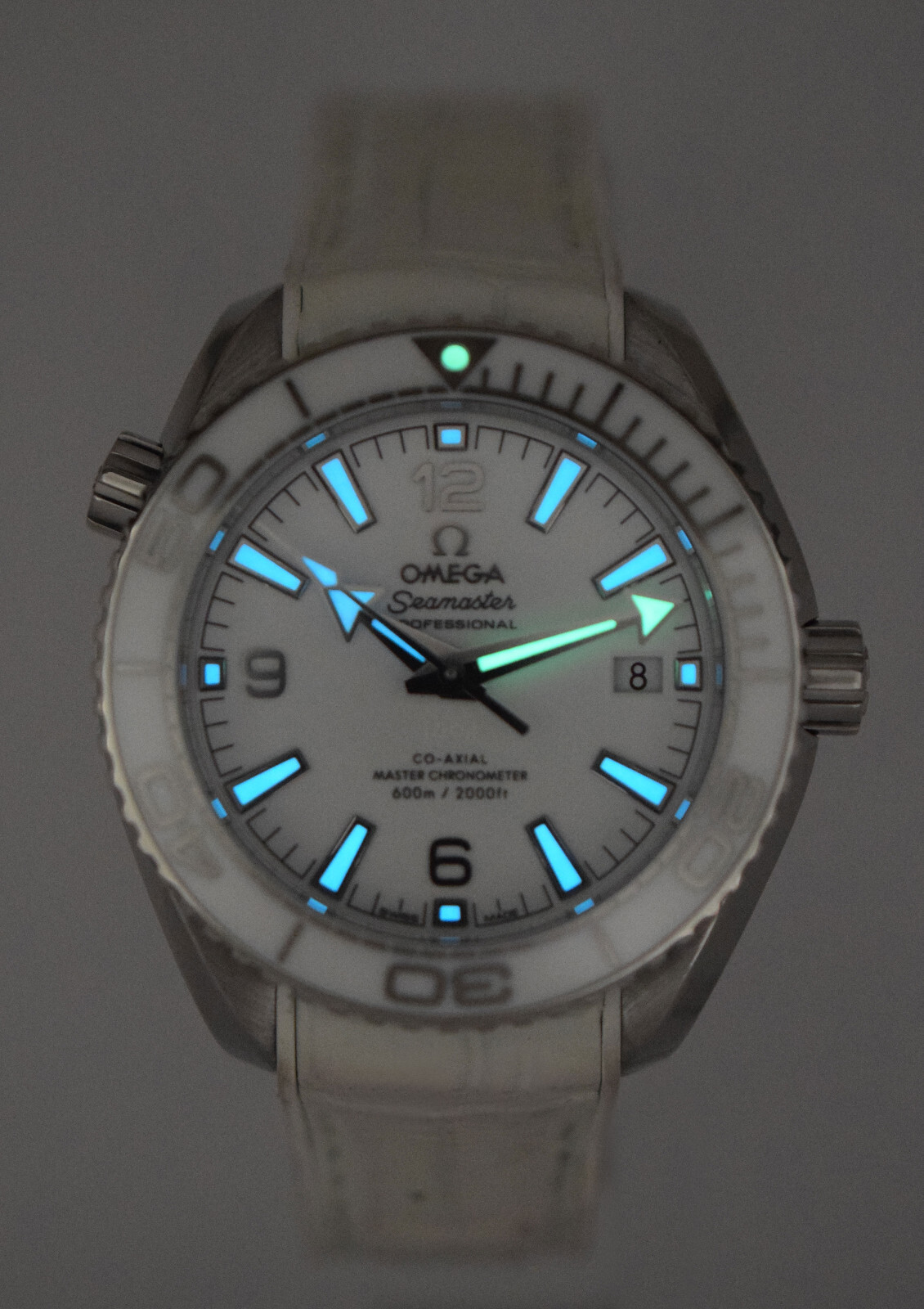 Omega Seamaster Planet Ocean 600M Steel White 37.5mm Watch 232.33.38.20.04.001 Omega Seamaster Planet Ocean 600M Steel White 37.5mm Watch 232.33.38.20.04.001