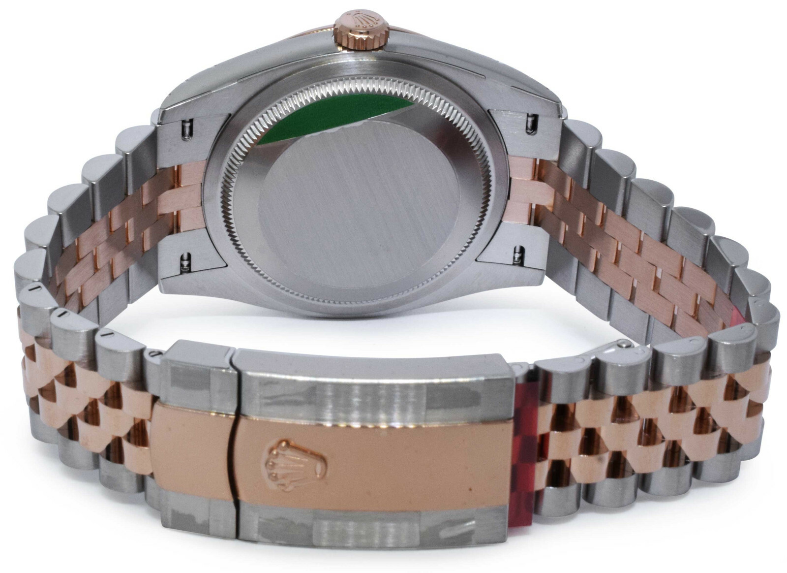 NEW Rolex Datejust 36 18k RG/Steel Wimbledon Gray Dial Watch '21 B/P 126231