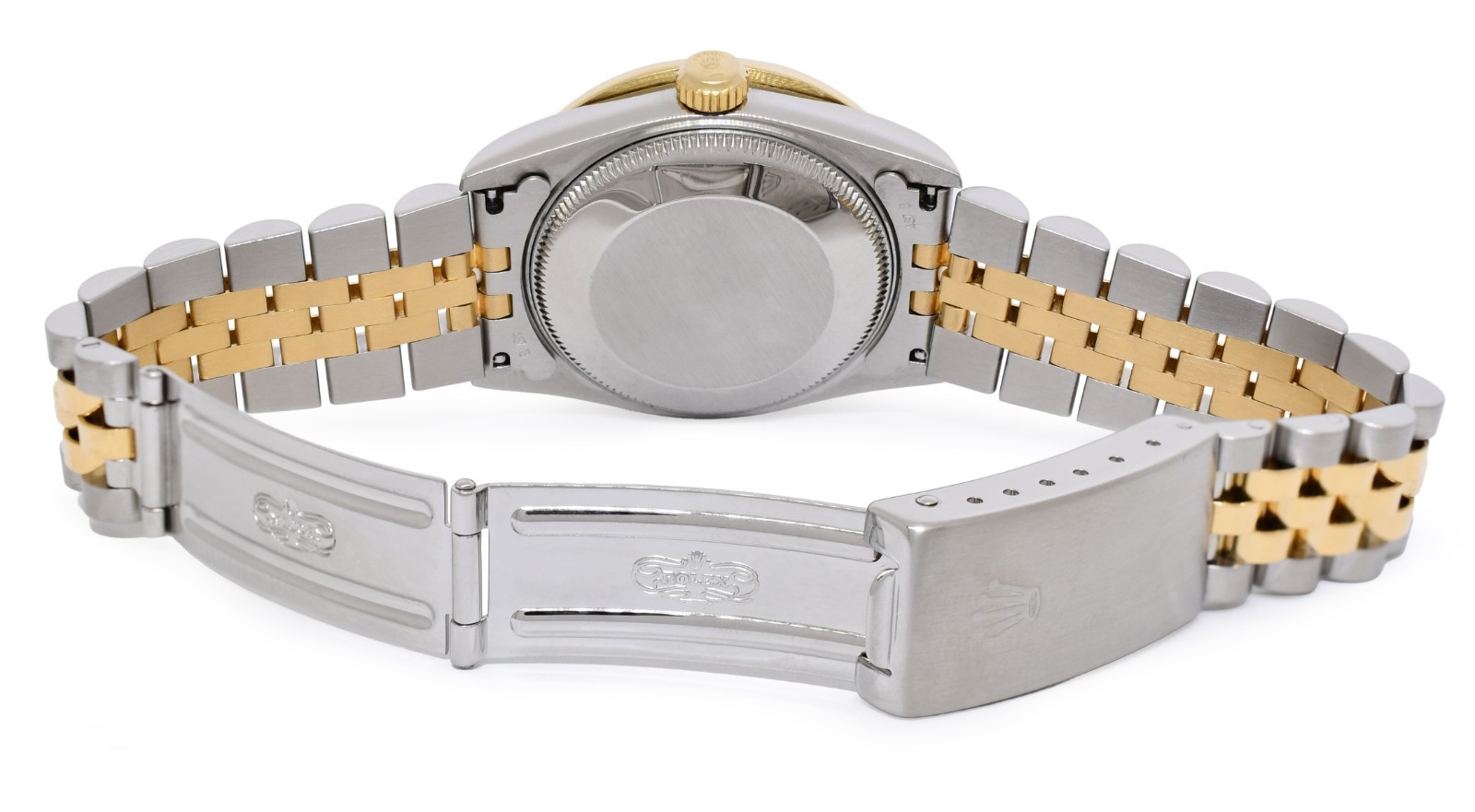 Rolex Datejust 18k Yellow Gold/Steel Diamond Dial/Bezel 31mm Watch S 68273