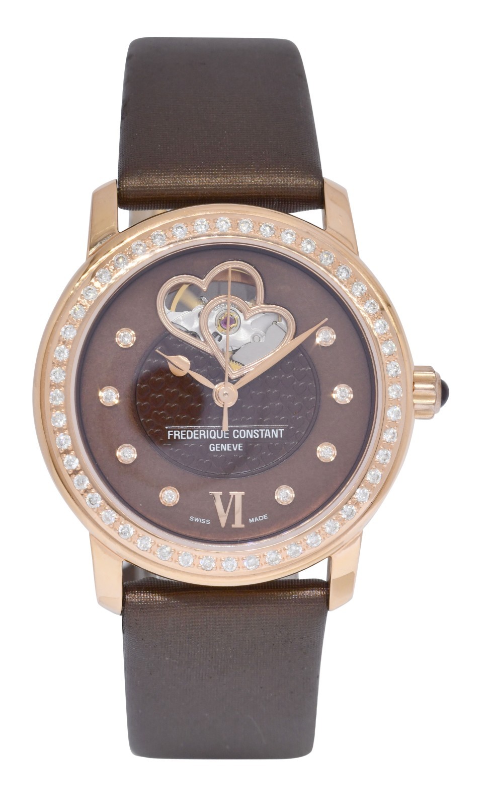 Frederique Constant Double Heart Beat Ladies Automatic Watch FC-303/310X2P4/5/6