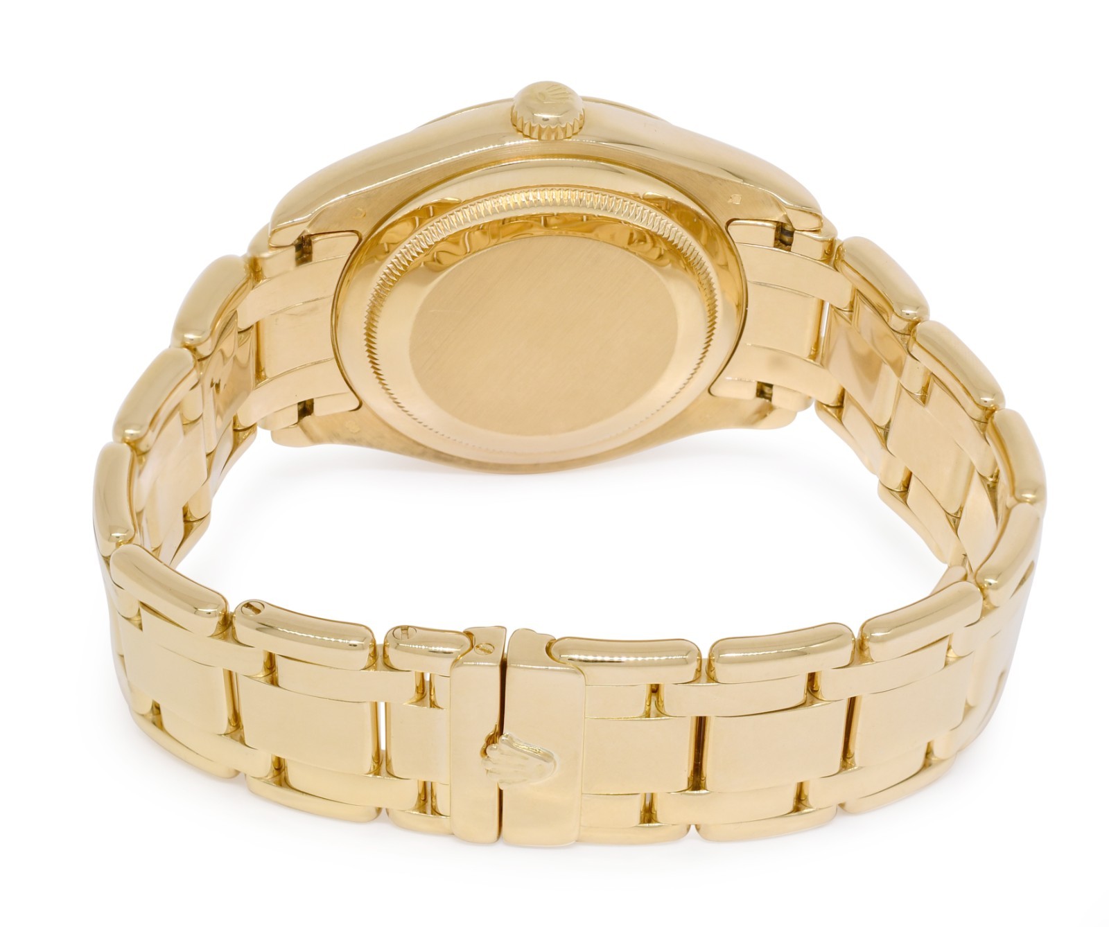 Rolex Masterpiece 18k Yellow Gold MOP Jubilee Diamond 39mm Watch D 18948