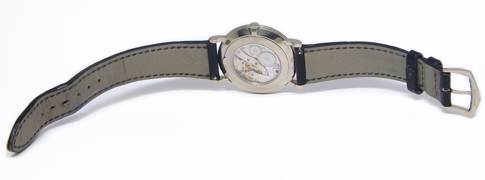 Patek Philippe Calatrava 5116 18k White Gold Enamel 36mm Watch +Archive 5116G