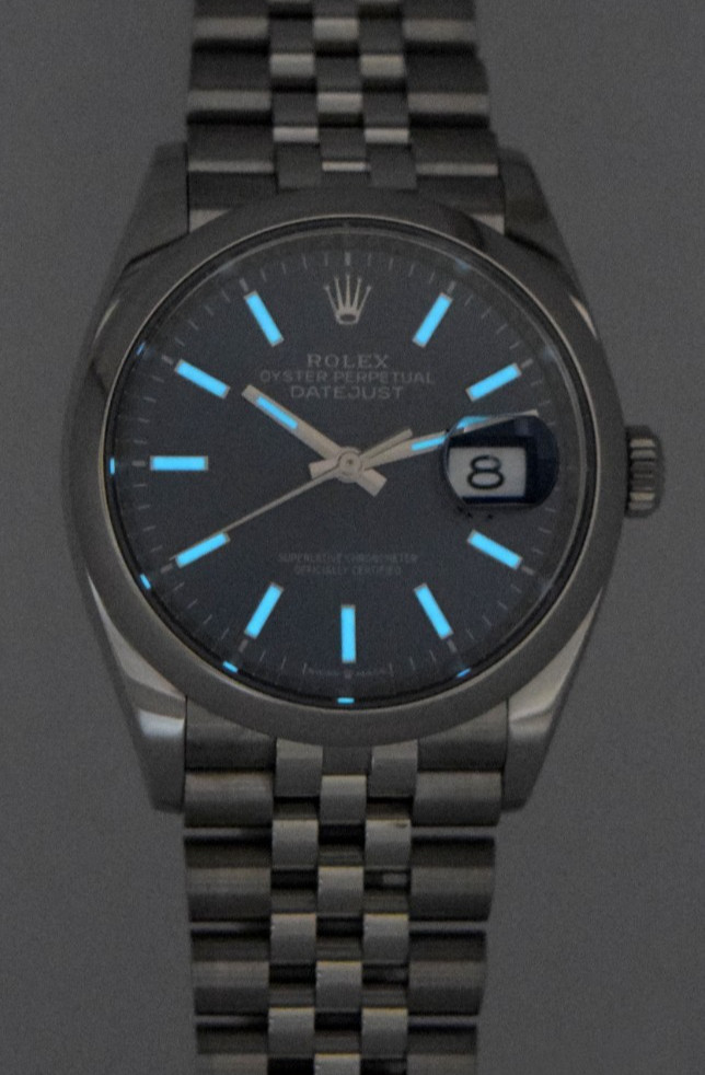 NEW Rolex Datejust 36 Steel Mint Green Dial Mens Jubilee Watch B/P '26 126200