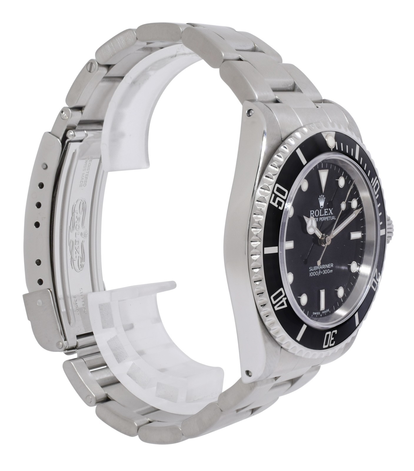 Rolex Submariner No Date Steel Black Dial Oyster Mens 40mm Watch F 14060 Rolex Submariner No Date Steel Black Dial Oyster Mens 40mm Watch F 14060