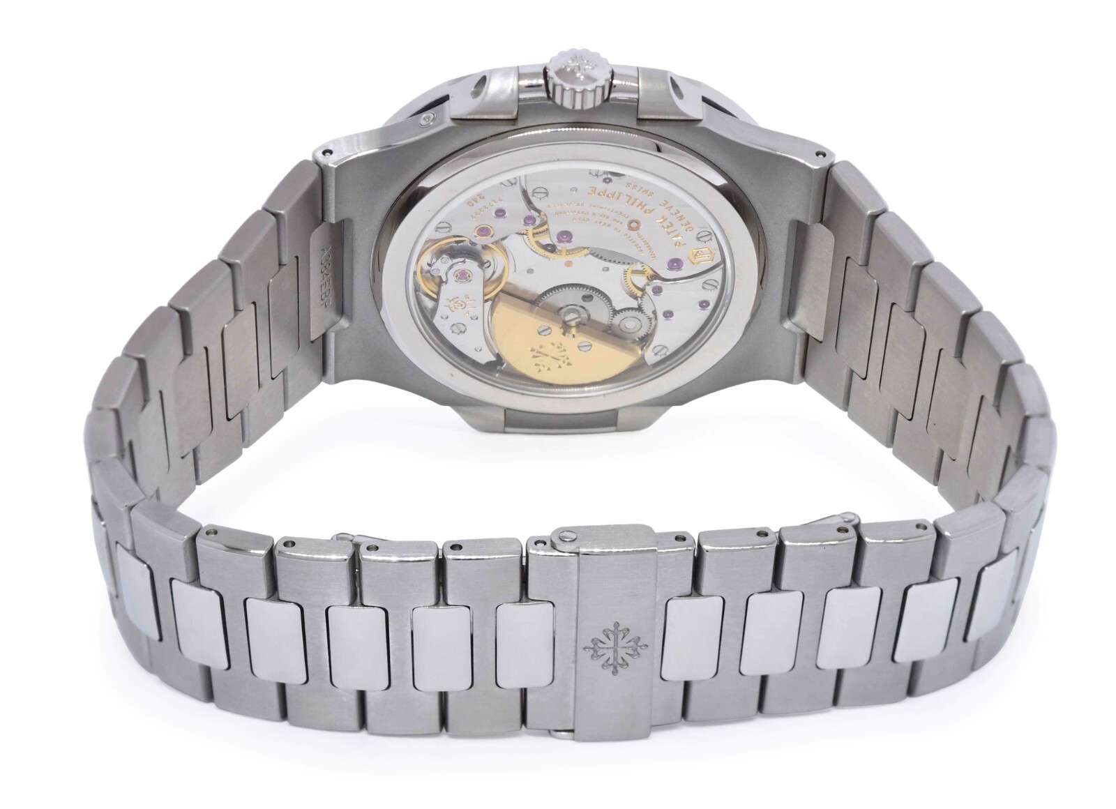 Patek Philippe Nautilus Complications Steel Blue Dial 40mm Watch B/P '19 5712/1A