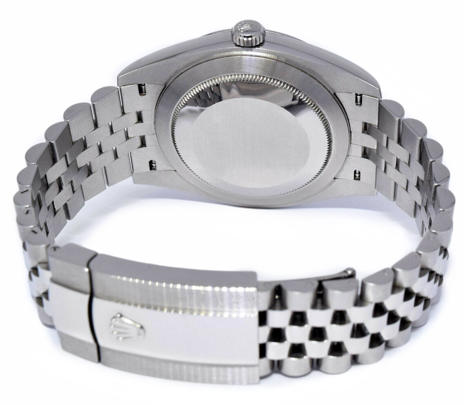 NOS Rolex Datejust 41 Steel Black Dial Jubilee Bracelet Watch B/P '21 126300