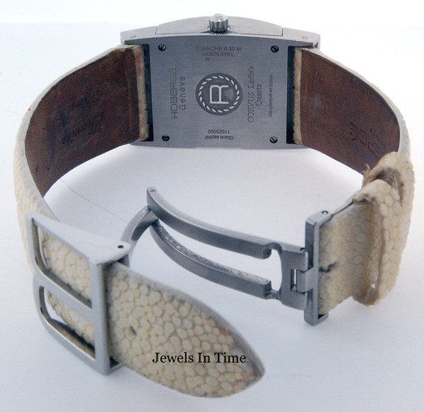 Roberge Ladies Stainless Steel & Diamond Corvus Watch