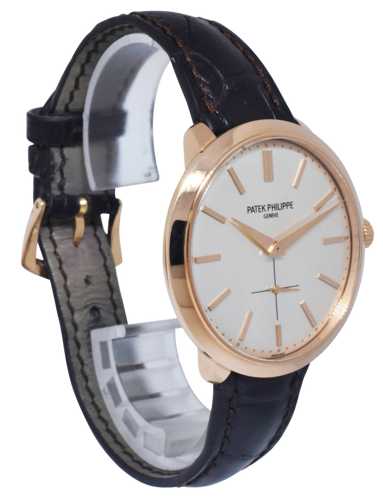 Patek Philippe Calatrava 5123 18k Rose Gold Mens 38mm Manual Watch 5123R