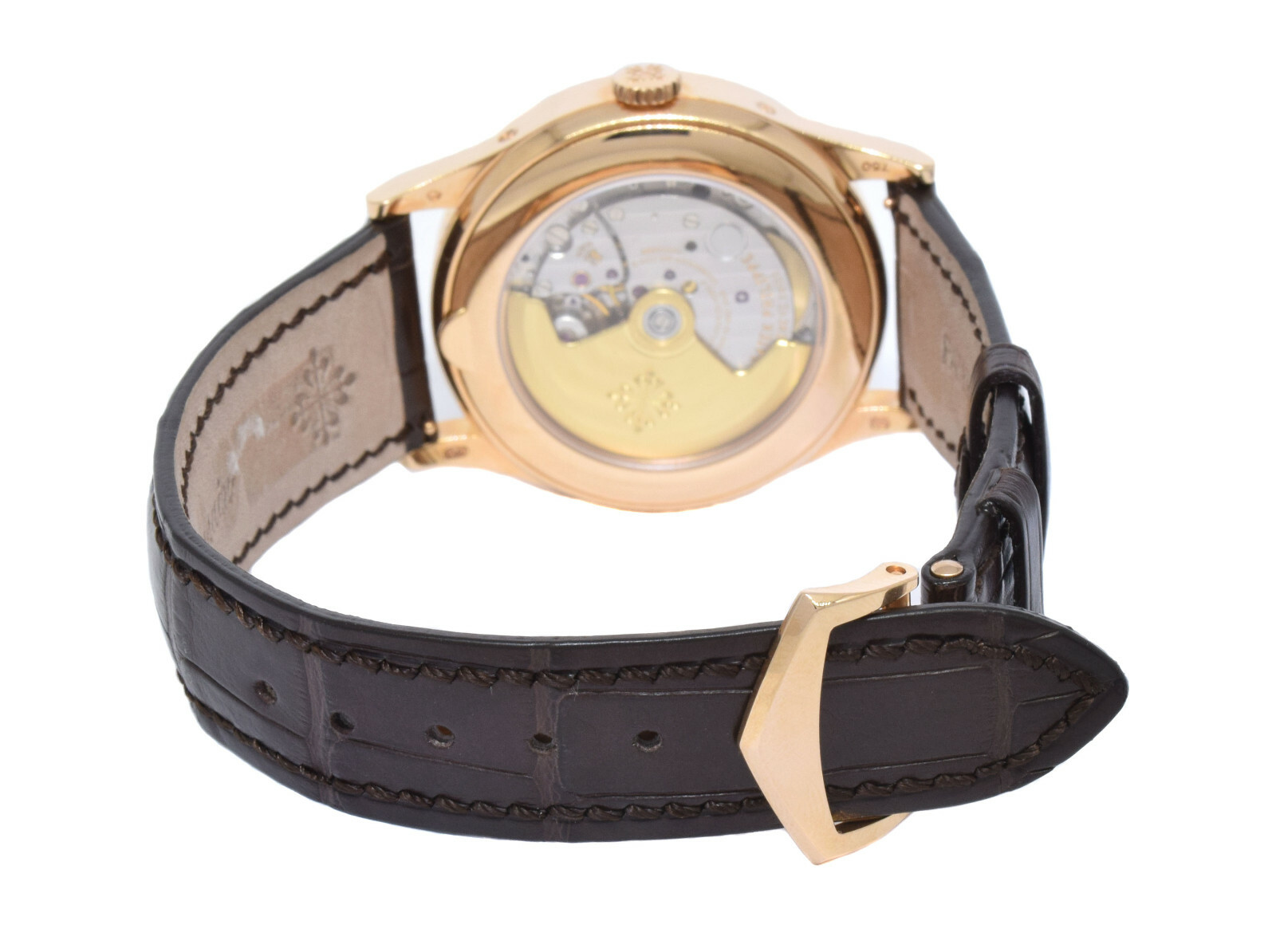 Patek Philippe Annual Calendar 18k RG Silver Sector Dial Box/Papers 5396R-001