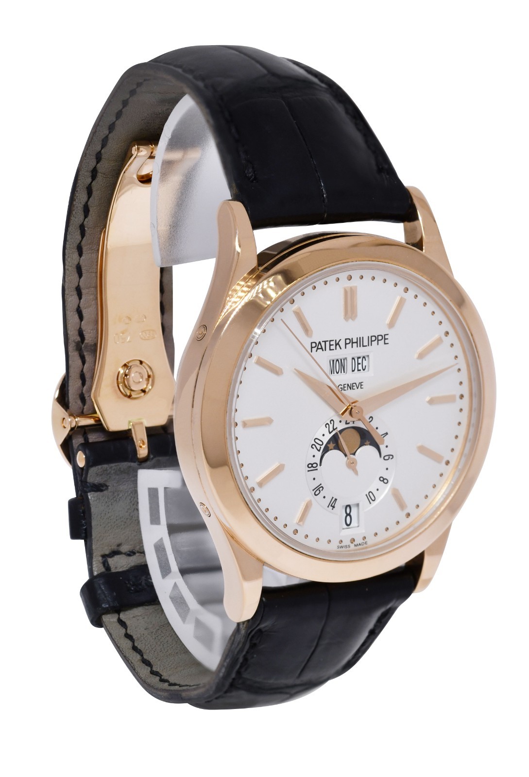 Patek Philippe 5396 18k Rose Gold Annual Calendar 38mm Mens Watch B/P '12 5396R