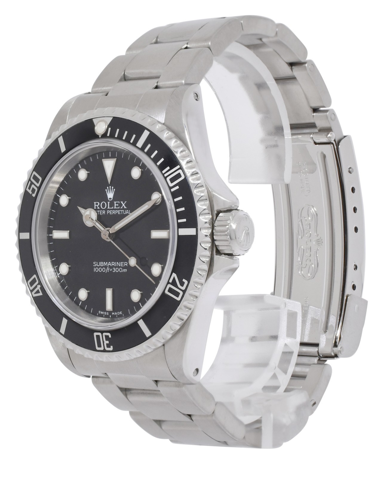 Rolex Submariner No Date Steel Black Dial Oyster Mens 40mm Watch F 14060 Rolex Submariner No Date Steel Black Dial Oyster Mens 40mm Watch F 14060