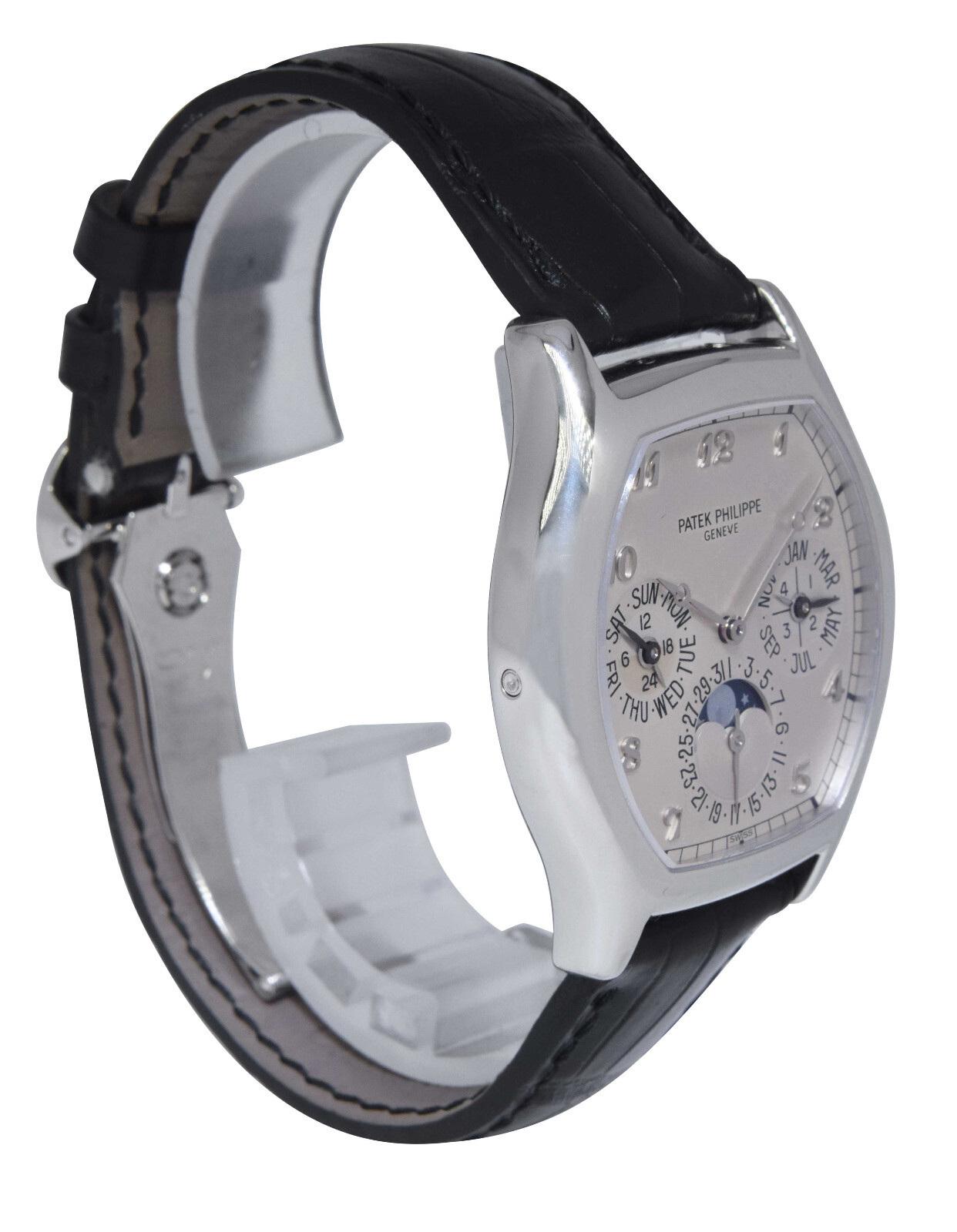 Patek Philippe Perpetual Calendar Complications Platinum Mens Watch B/P 5040P