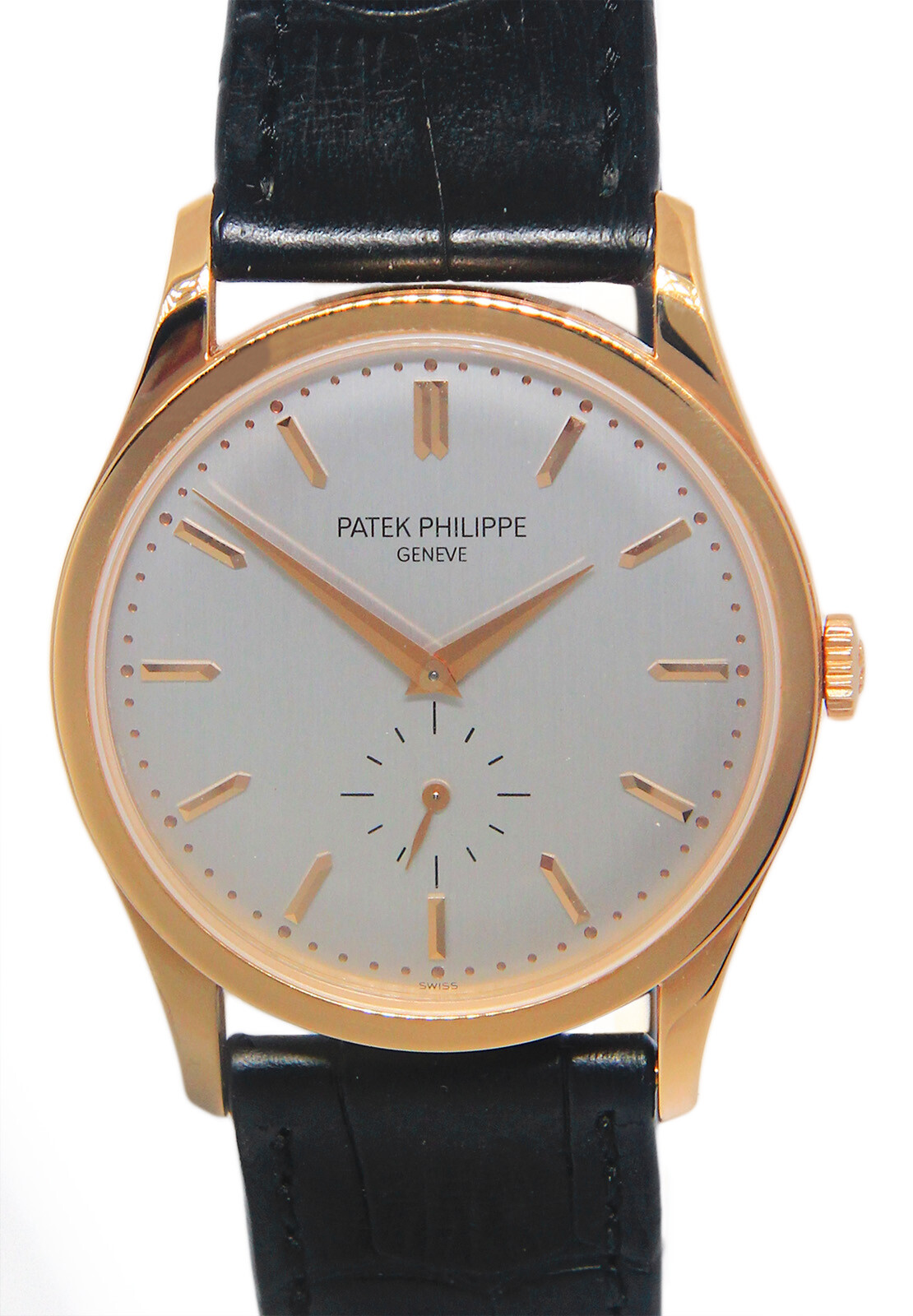 Patek Philippe Calatrava 5196 18k Rose Gold Mens 37mm Manual Watch +Box 5196R Patek Philippe Calatrava 5196 18k Rose Gold Mens 37mm Manual Watch +Box 5196R