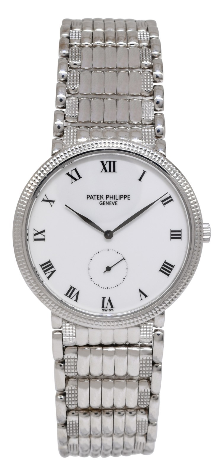 Patek Philippe Calatrava 3919 18k White Gold 33mm Manual Watch 3919/20G