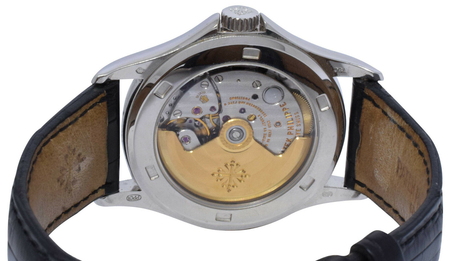 Patek Philippe Calatrava 5127 18k White Gold Mens 37mm Automatic Watch 5127G