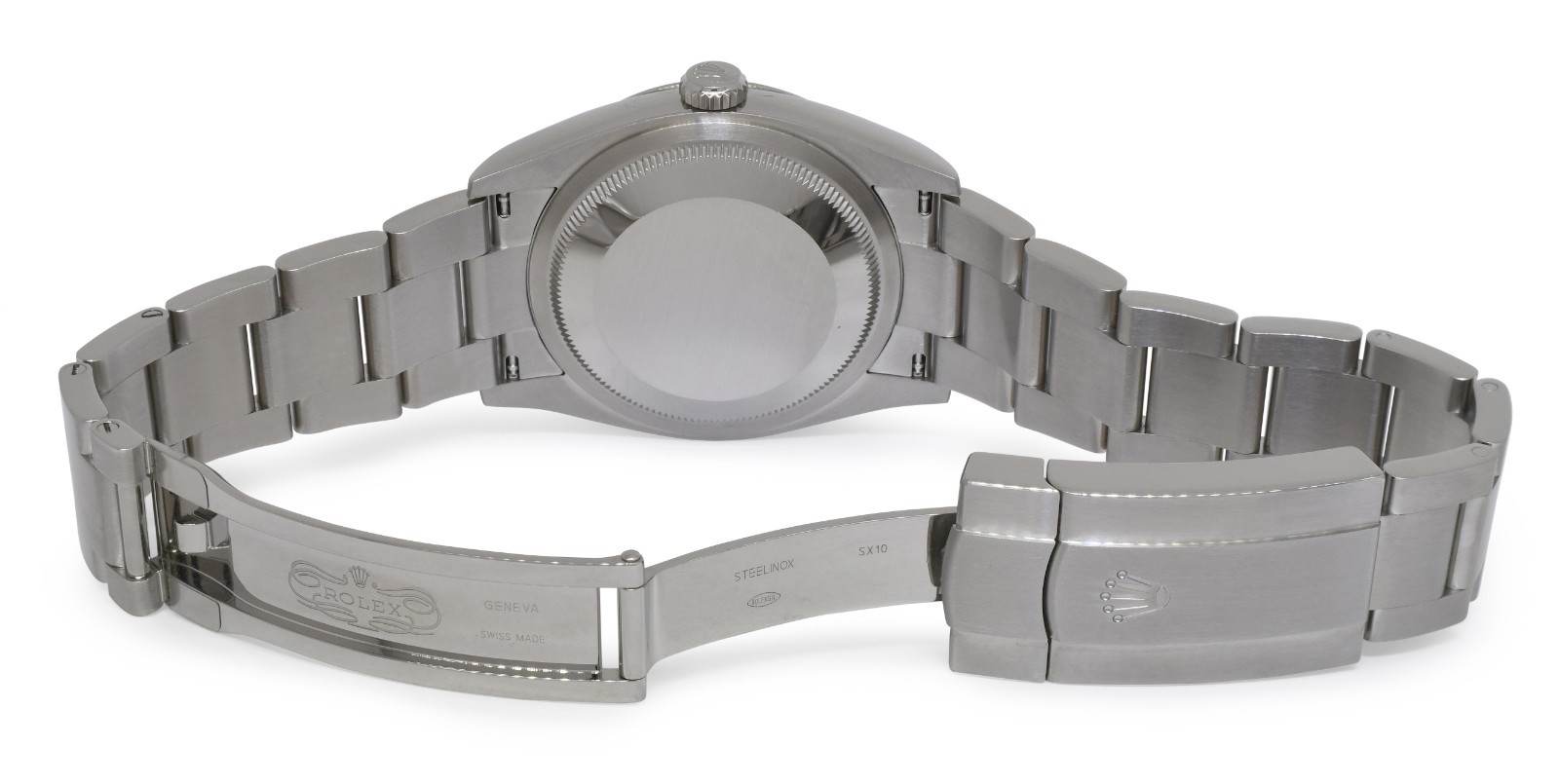 NOS Rolex Oyster Perpetual 36 Steel Pistachio Dial Watch B/P '25 126000