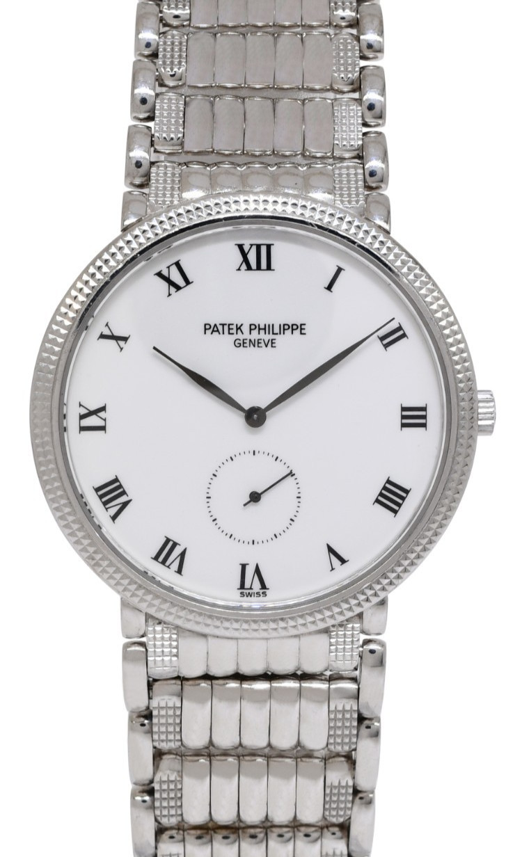 Patek Philippe Calatrava 3919 18k White Gold 33mm Manual Watch 3919/20G Patek Philippe Calatrava 3919 18k White Gold 33mm Manual Watch 3919/20G