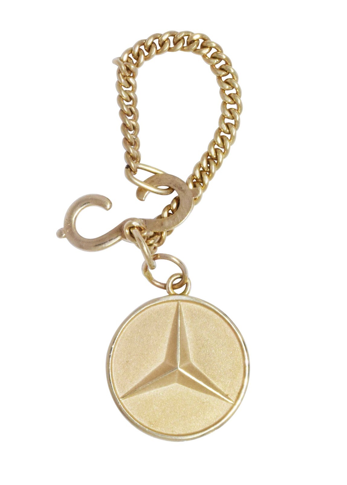 Mercedes Benz 14k Yellow Gold Keychain Mercedes Benz 14k Yellow Gold Keychain