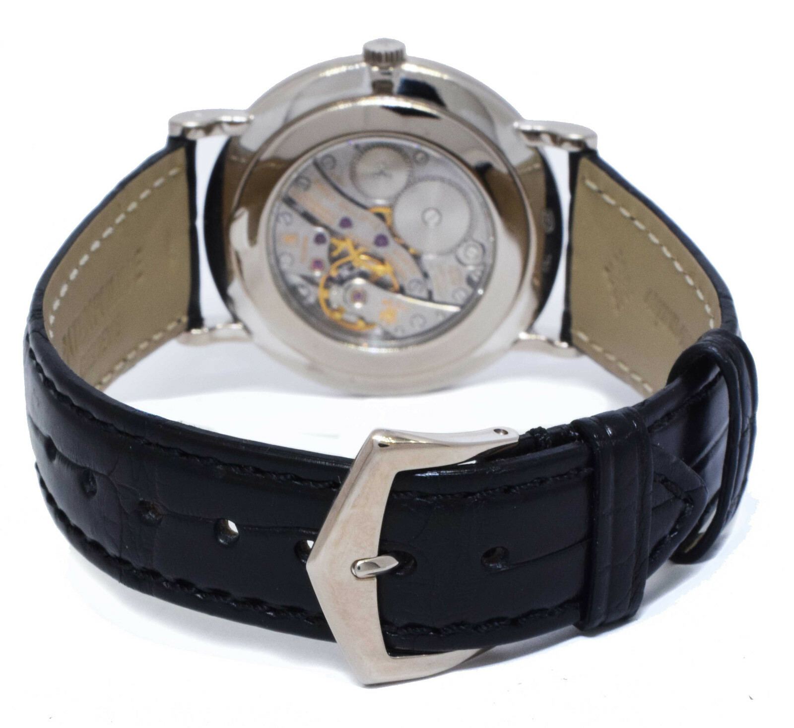 Patek Philippe 5119 Calatrava 18k White Gold White Dial Mens 36mm Watch 5119G