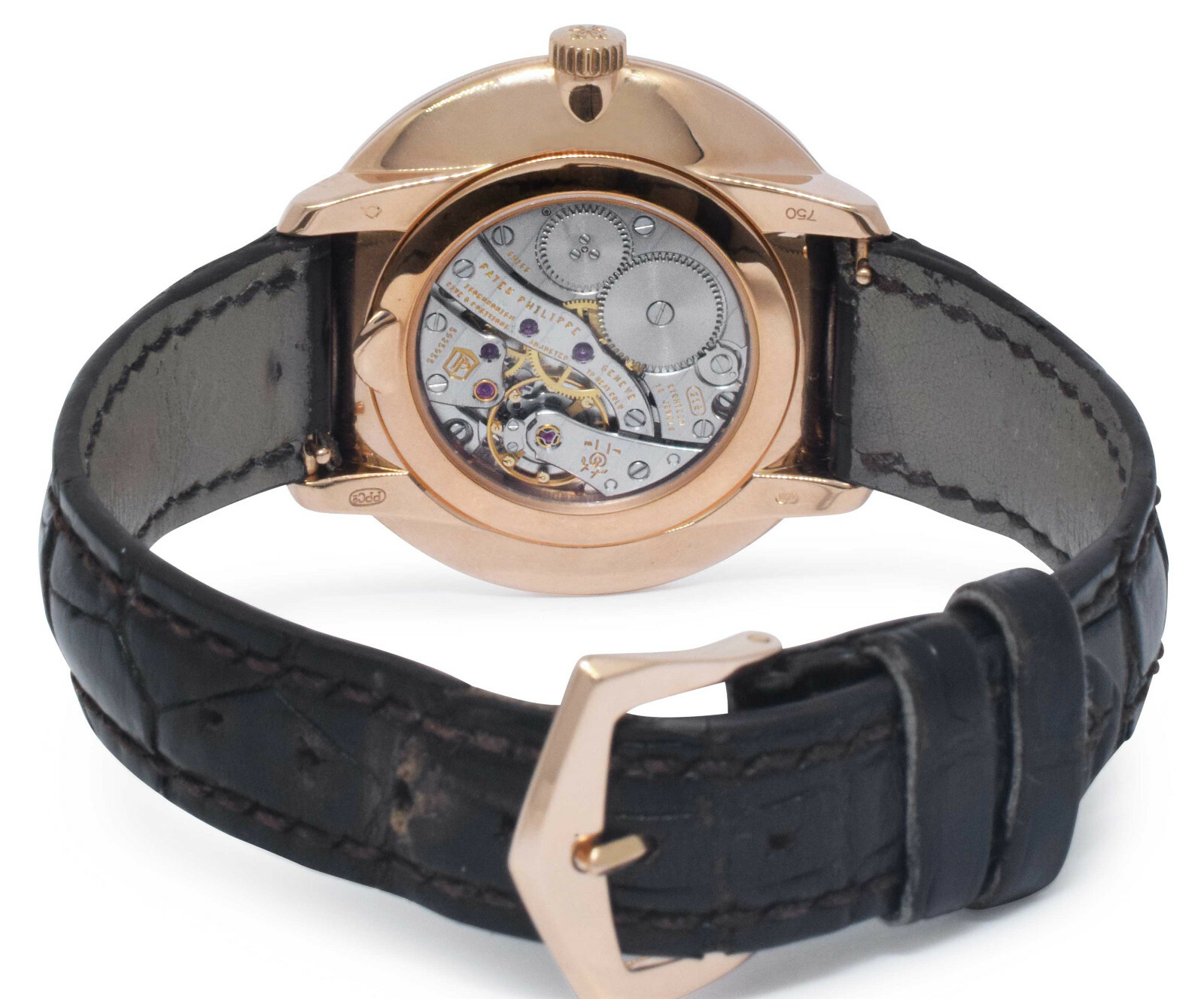 Patek Philippe Calatrava 5123 18k Rose Gold Mens 38mm Manual Watch 5123R