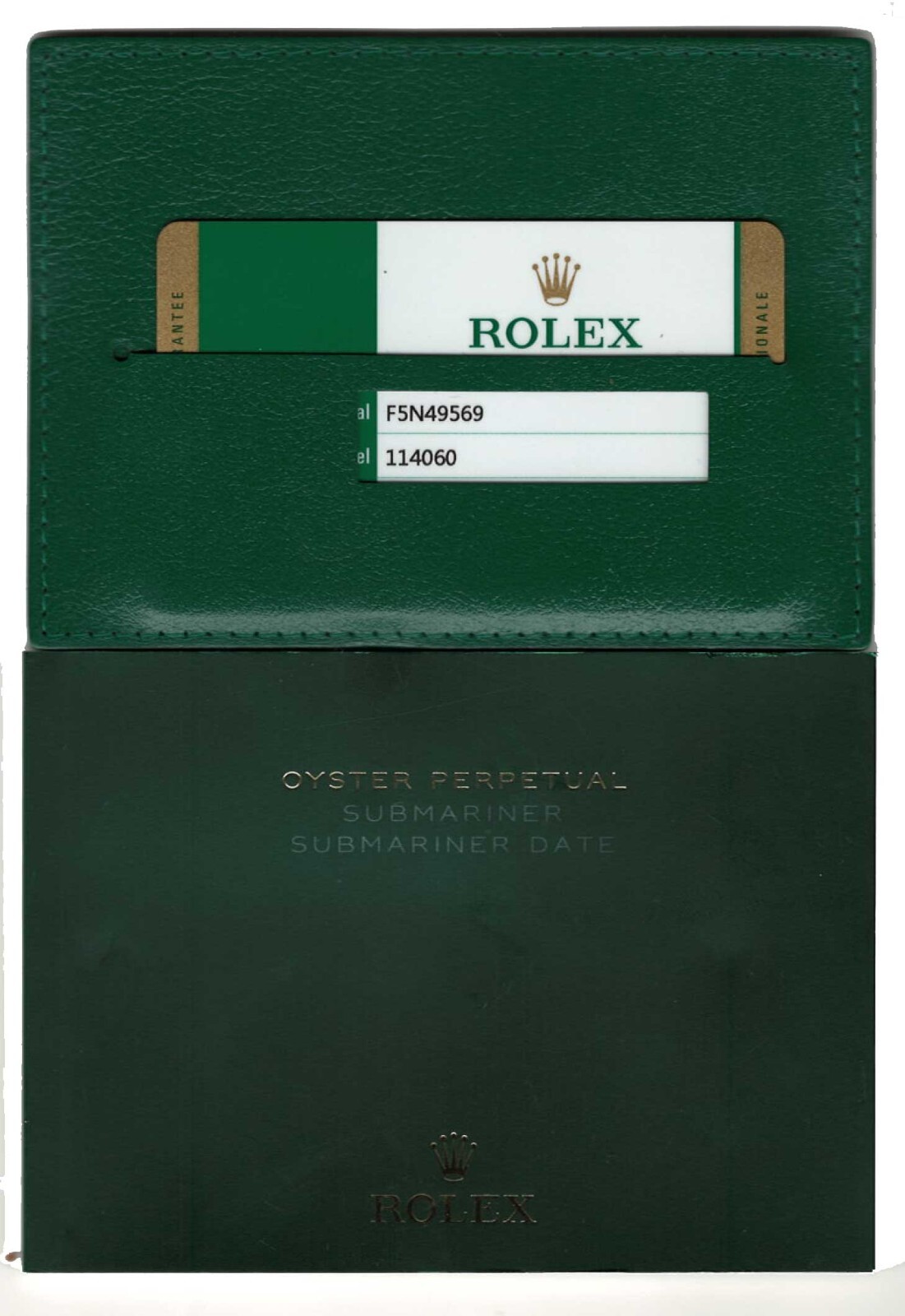 Rolex Submariner No Date Steel Black Ceramic Mens 40mm Watch B/P '19 114060