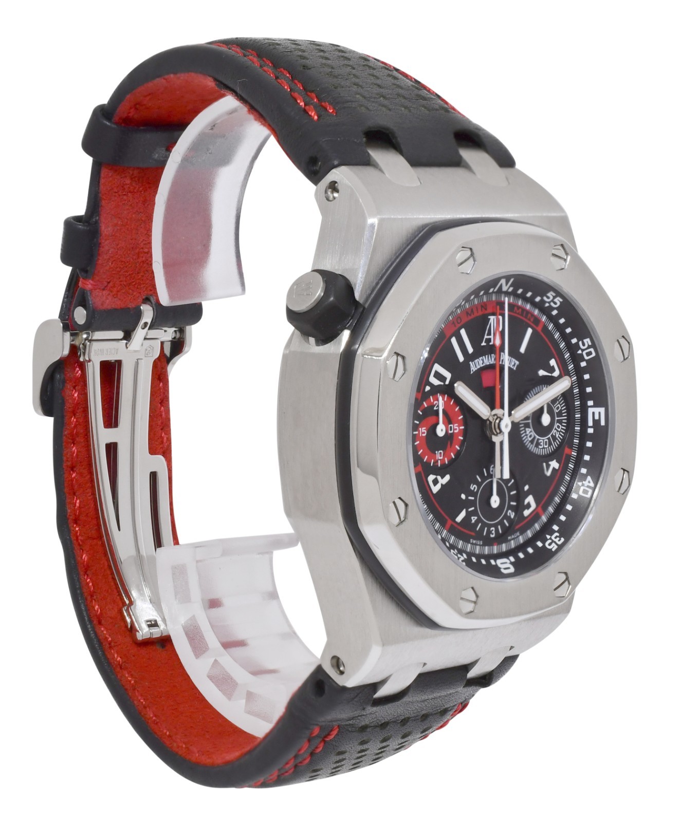Audemars Piguet Offshore Alinghi Polaris Steel Chronograph Watch B/B 26040ST