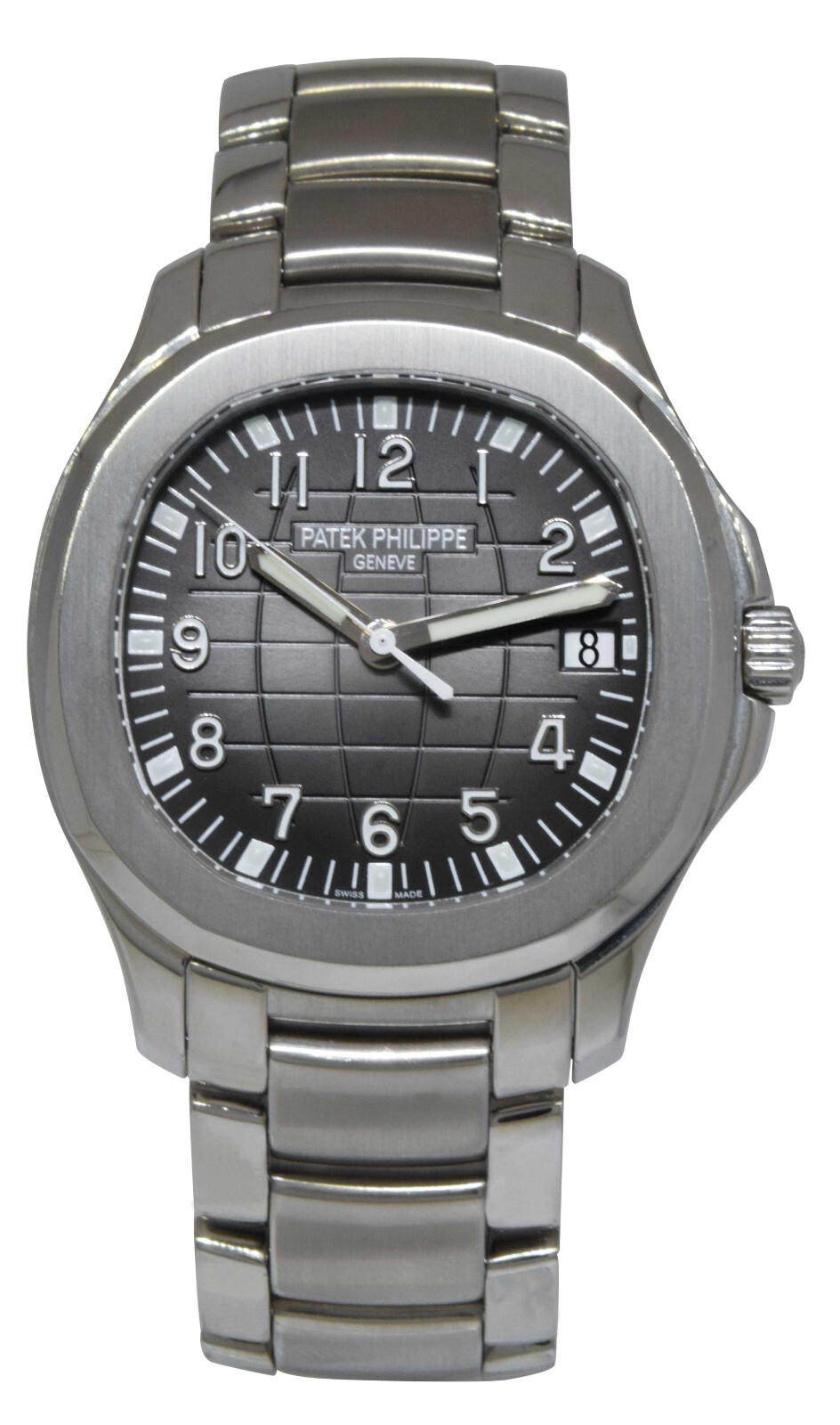 Patek Philippe Jumbo Aquanaut 5167 Steel Rubber Mens Watch B/P '10 5167/1A