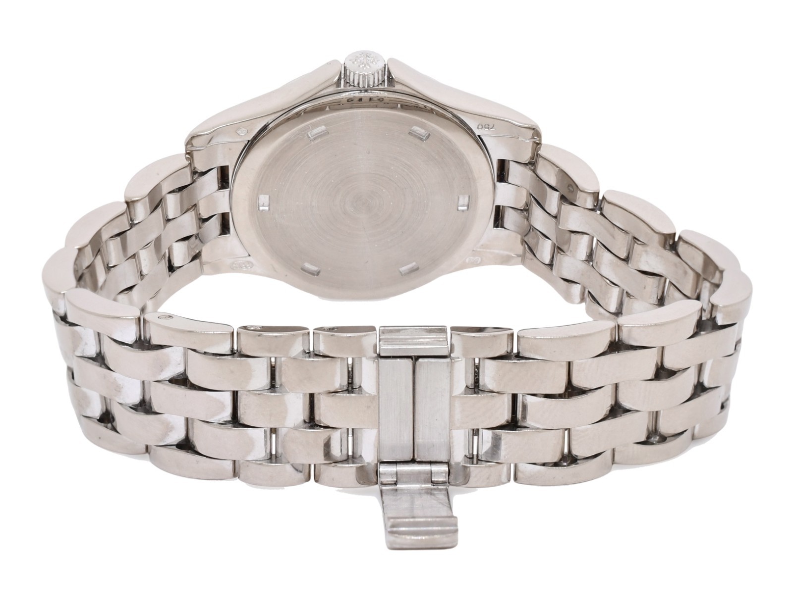 Patek Philippe Calatrava 18k White Gold Ladies 28mm Quartz Watch +Papers 4906/1G